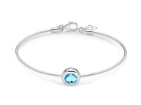 Bracciale Miluna Donna LA GEMMA DEL CIELO in Argento Topazio BRD928 - BRD928